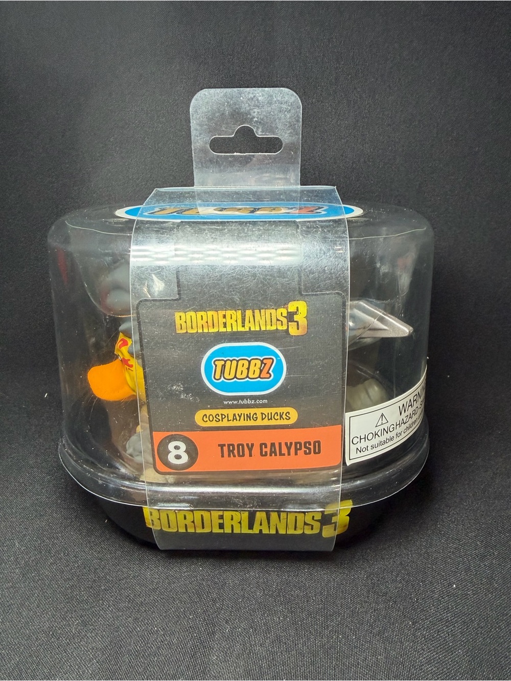 Borderlands 3 Tubbz Cosplaying Ducks Troy Calypso Collectible - Orange